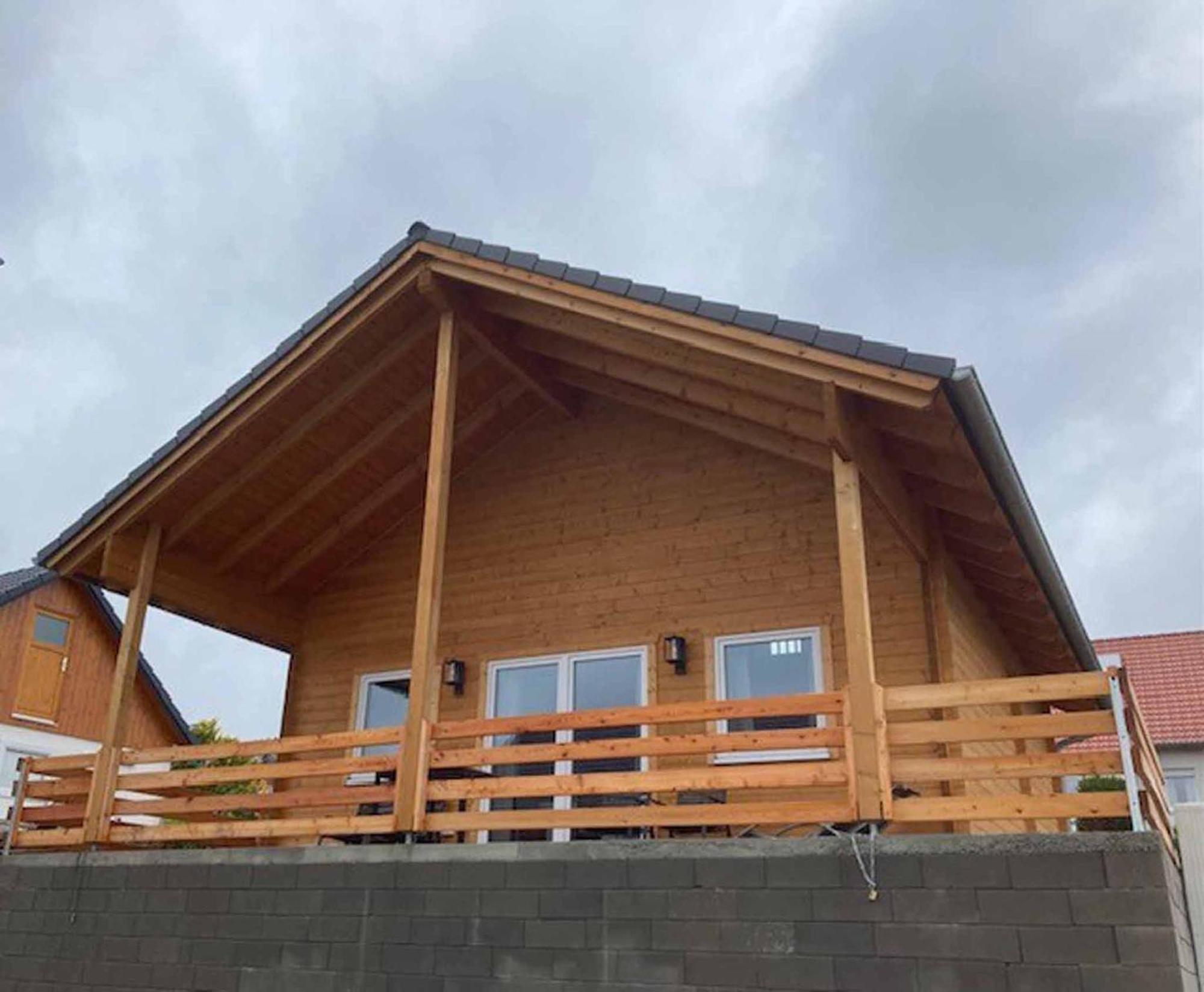 Ferienhaus Vogelnest Marktschorgast Eksteriør billede